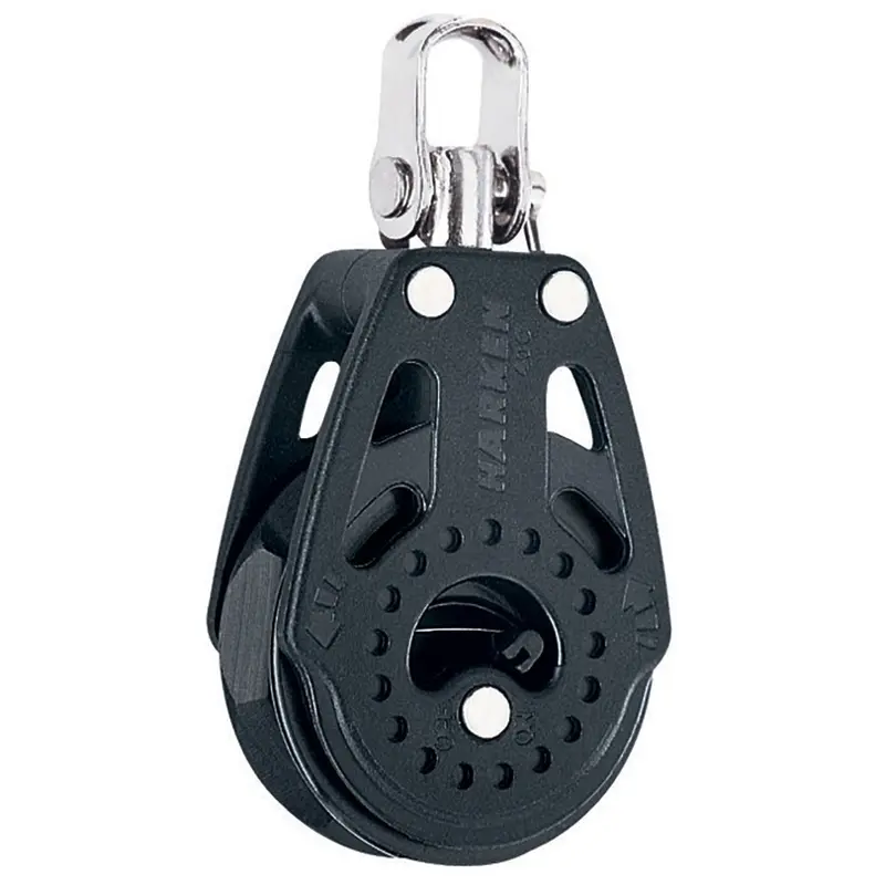 Harken 40Mm Carbo Single Ratchet Block W/Swivel [2608] 1
