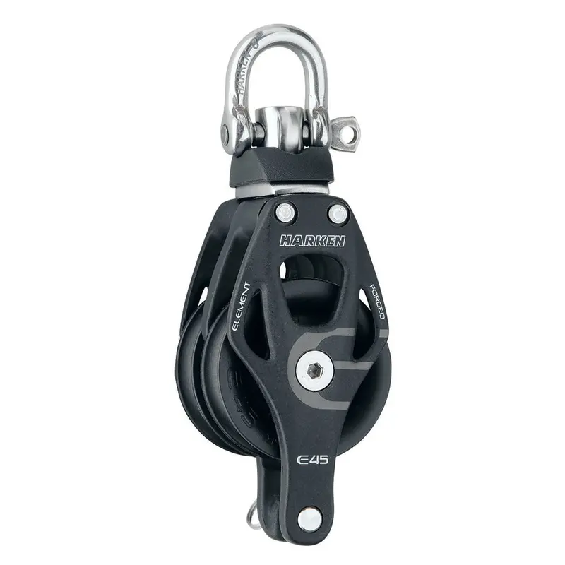 Harken 45Mm Double Element Block W/Swivel  Becket [6239] 1
