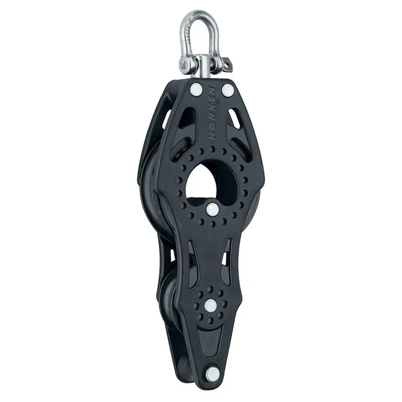 Harken 57Mm Carbo Air Fiddle Block W/Swivel  Becket [2622] 1