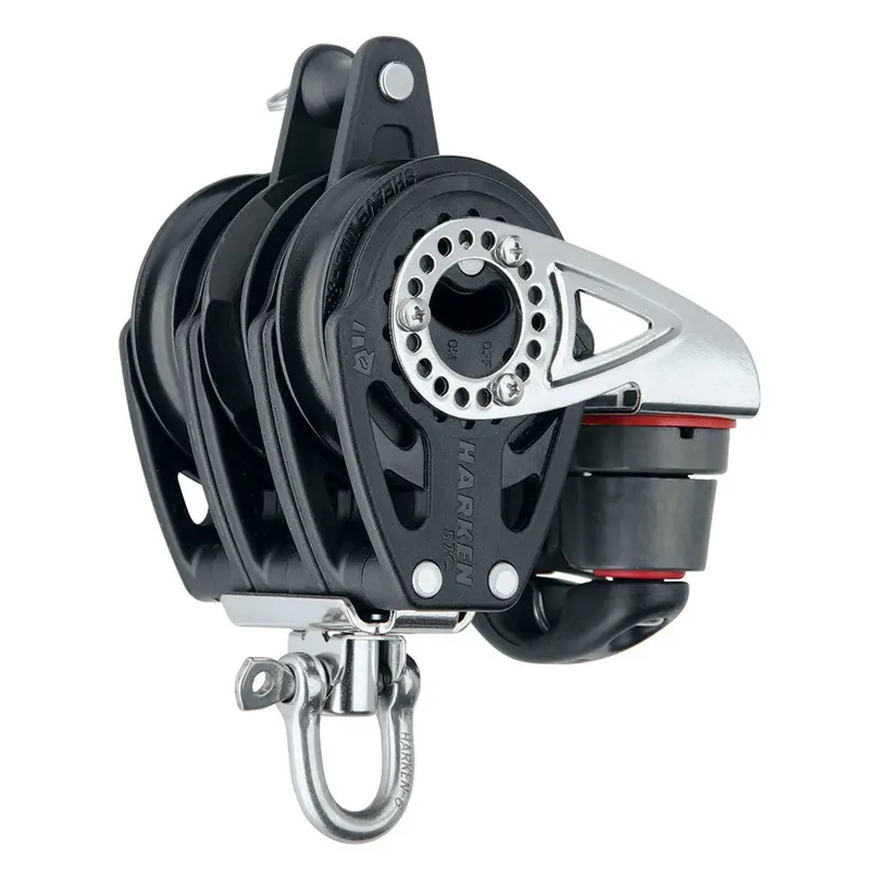 Harken 57Mm Triple Carbo Block - Swivel, Becket, Cam Cleat [2141] 1