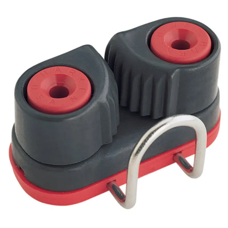 Harken Micro Cam-Matic Aluminum Cleat Kit W/Wire Fairlead [469] 1