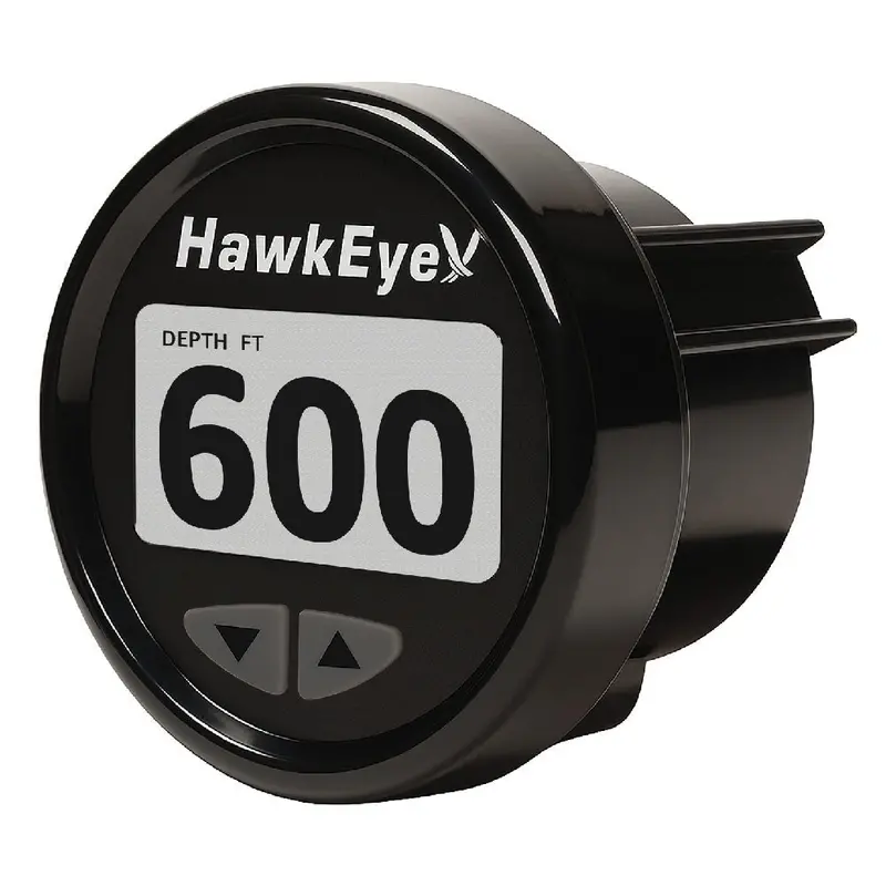Hawkeye Depthtrax Edge In-Dash Depth Finder - Hd Color Display - 600' Max Depth - Tm Transducer [Dt3bx-Tm] 1