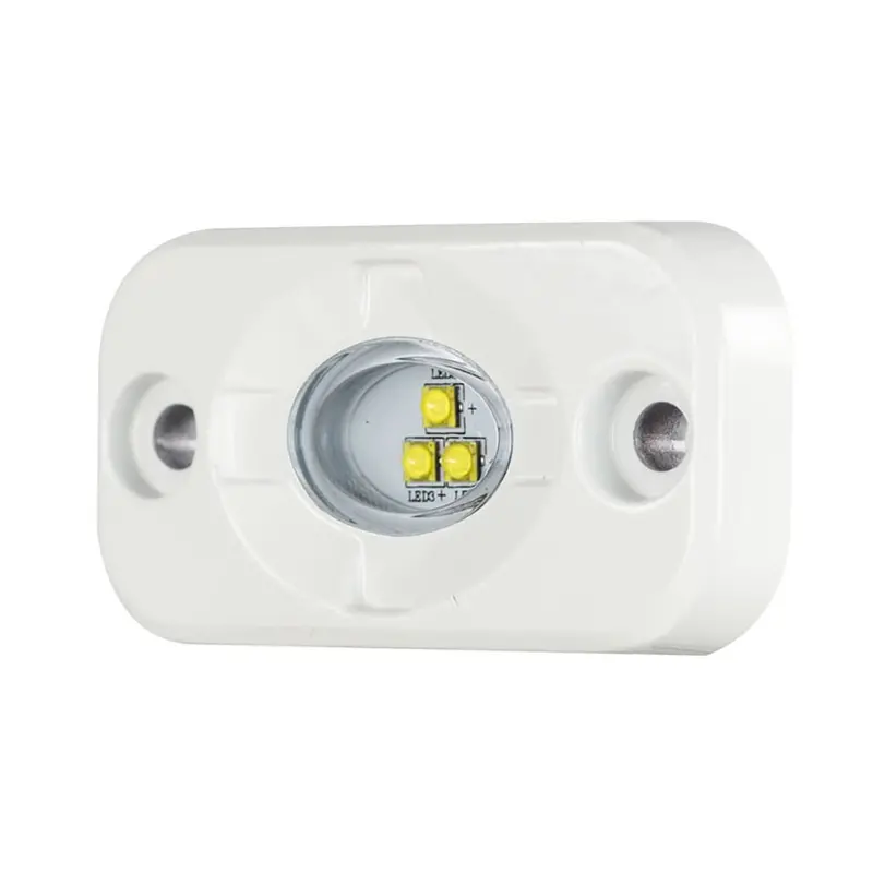 Heise Marine Auxiliary Accent Lighting Pod - 1.5" X 3" - White/White [He-Ml1] 1