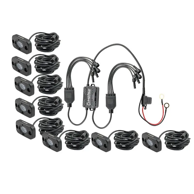 Heise Rgb Accent Lighting Kit - 8 Pack [He-8Tlrgbk] 1