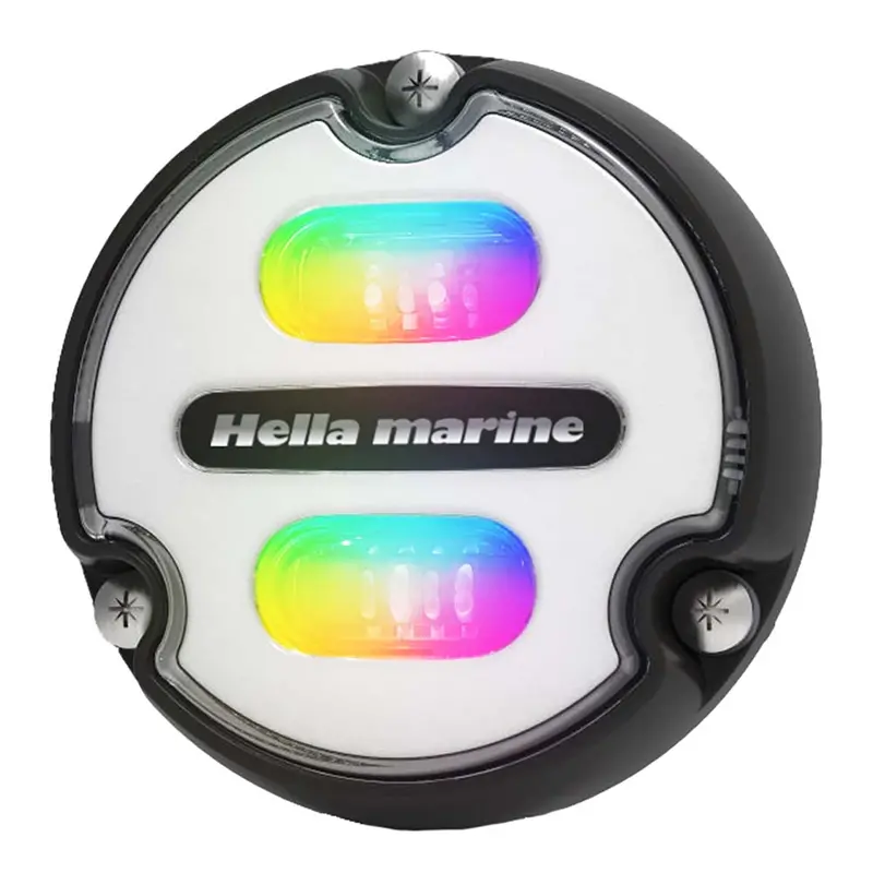 Hella Marine Apelo A1 Rgb Underwater Light - 1800 Lumens - Black Housing - White Lens [016146-011] 1