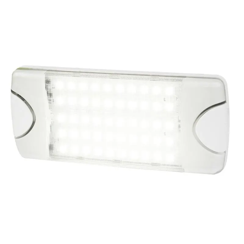 Hella Marine Duraled 50 Low Profile Interior/Exterior Lamp - White Led Spreader Beam [980629001] 1