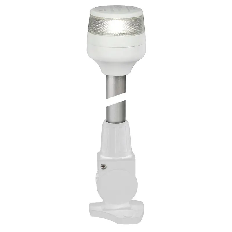 Hella Marine Naviled 360 Compact All Round Lamp - 2Nm - 12" Fold Down Base - White [980960311] 1