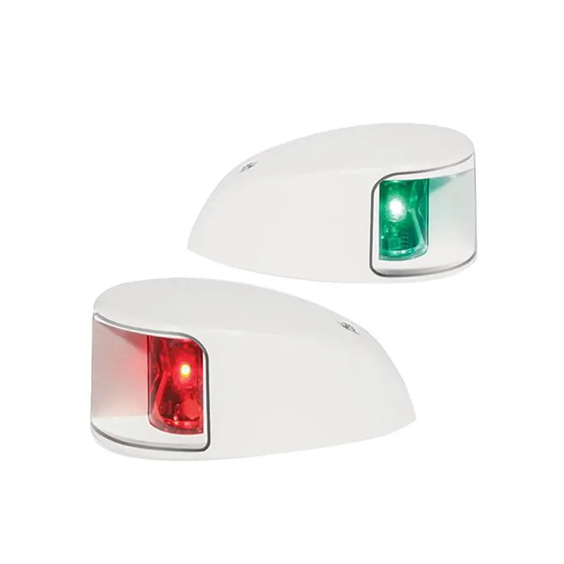 Hella Marine Naviled Deck Mount Port & Starboard Pair - 2Nm - Clear Lens/White Housing [980620911] 1
