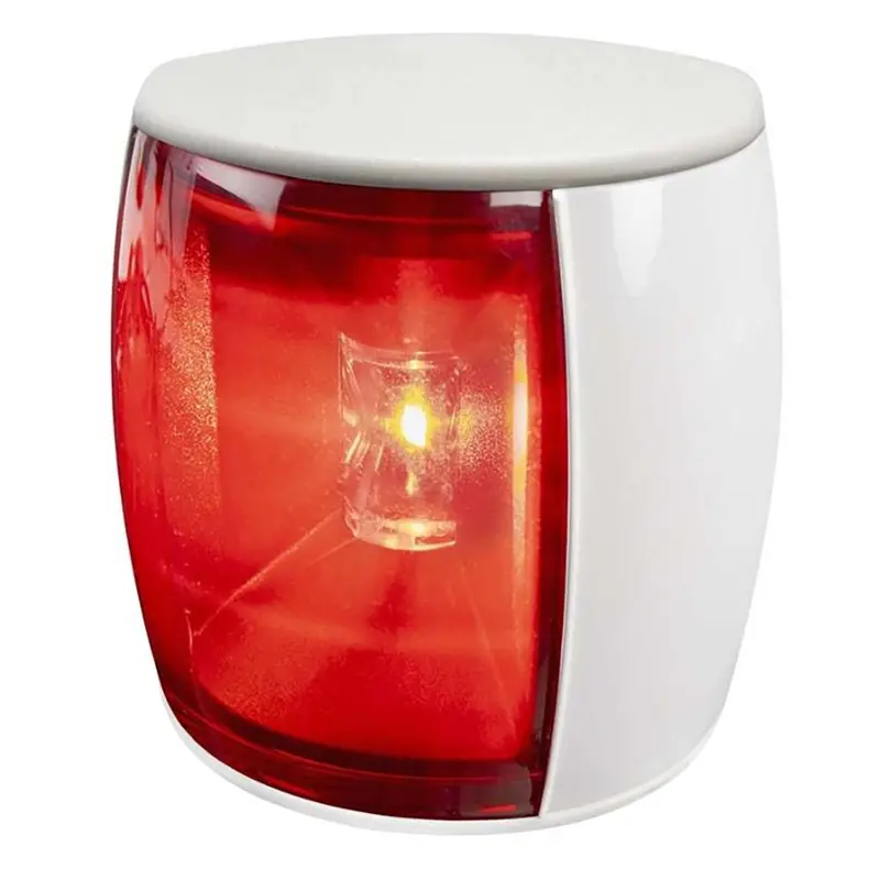 Hella Marine Naviled Pro Port Navigation Lamp - 2Nm - White Shroud [017460011] 1