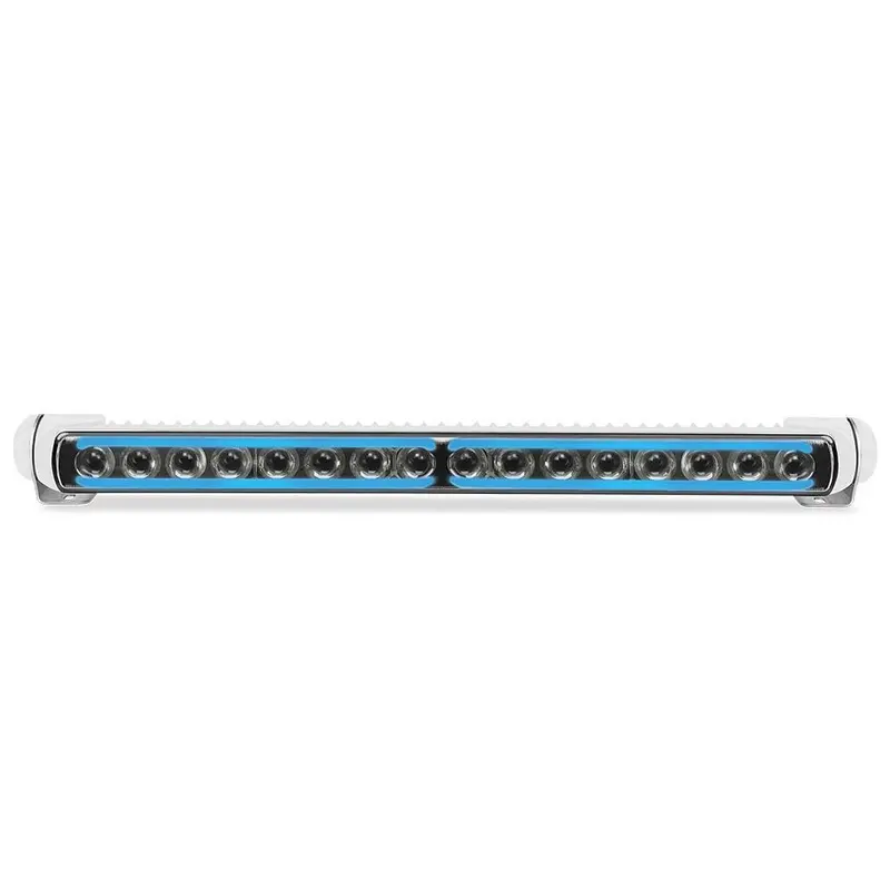 Hella Marine Sea Hawk-470 Pencil Beam Light Bar W/Blue Edge Light  White Housing [958140531] 1