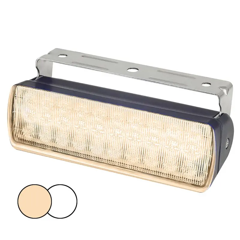 Hella Marine Sea Hawk Xl Dual Color Led Floodlights - Warm White/White Led - Black Housing [980950081] 1