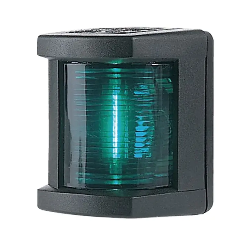 Hella Marine Starboard Navigation Lamp- Incandescent - 1Nm - Black Housing - 12V [003562025] 1