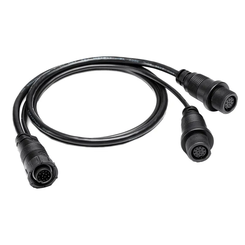 Humminbird 14 M Id Sidb Y - Solix/Apex Side Imaging  2D Splitter Cable [720111-1] 1