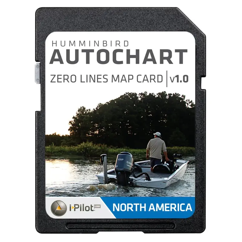 Humminbird Autochart Zero Lines Map Card [600033-1] 1