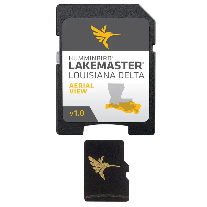 Humminbird Lakemaster Aerial Satellite View - Louisiana Delta [600050-1] 1