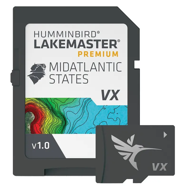 Humminbird Lakemaster Vx Premium - Mid-Atlantic States [602004-1] 1