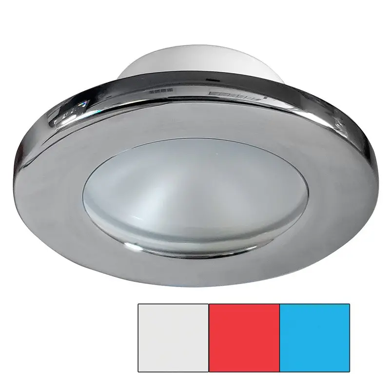 I2systems Apeiron A3120 Screw Mount Light - Red, Cool White & Blue - Chrome Finish [A3120z-11Hae] 1