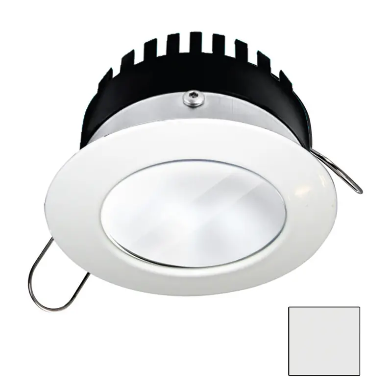 I2systems Apeiron Pro A506 - 6W Spring Mount Light - Round - Cool White - White Finish [A506-31Aag] 1