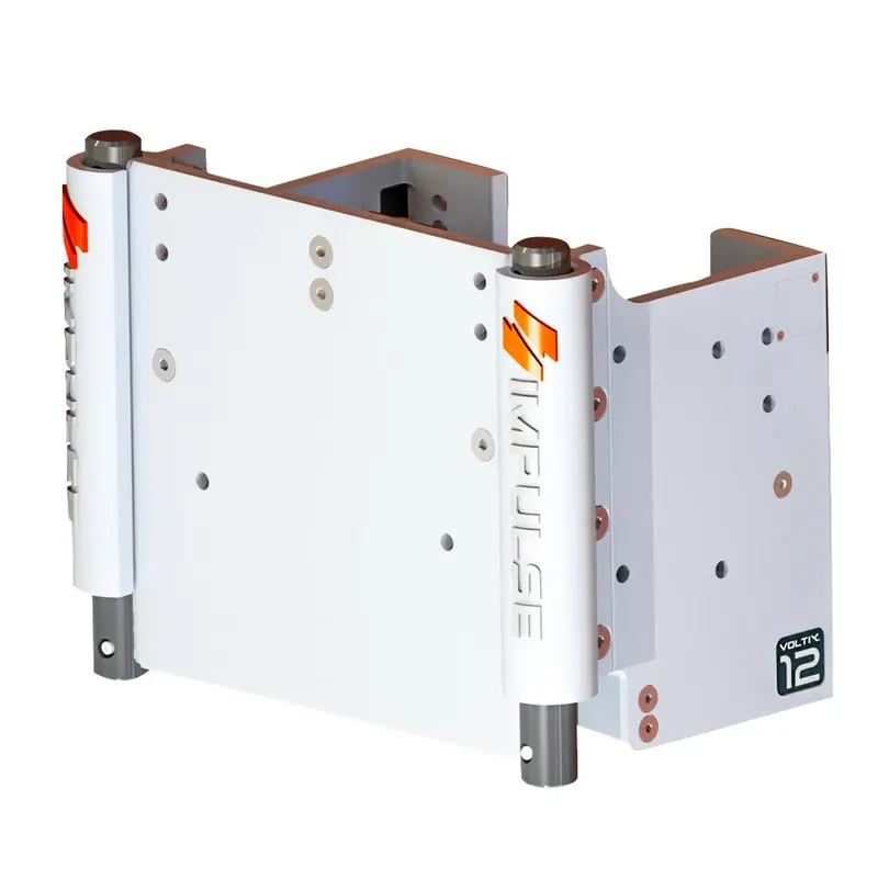 Impulse Xl 12" Set Back Electric Jack Plate W/Standard Control - White Cerakote [75083-W] 1