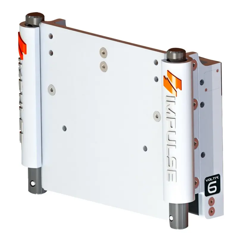 Impulse Xl 6" Set Back Electric Jack Plate W/Standard Control - White Cerakote [75053-W] 1