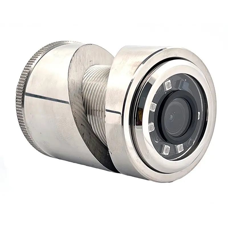 Iris 3Mp Compact 316L Stainless Steel Thru-Hull/Panel Ip Camera - 1.8Mm Lens [Iris435-18] 1
