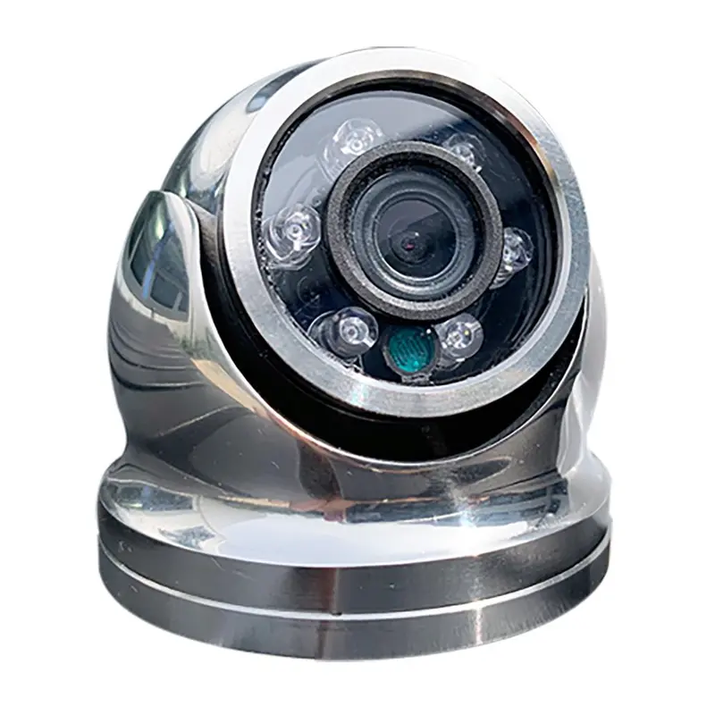 Iris Hi-Resolution Analog Mini Dome Camera - 316 Stainless Steel - Cvbs - Tvi [Iris-S060-18] 1