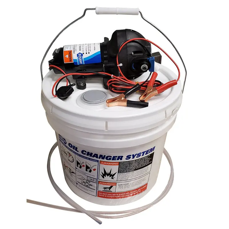 Jabsco Diy Oil Change System W/Pump & 3.5 Gallon Bucket [17850-1012] 1