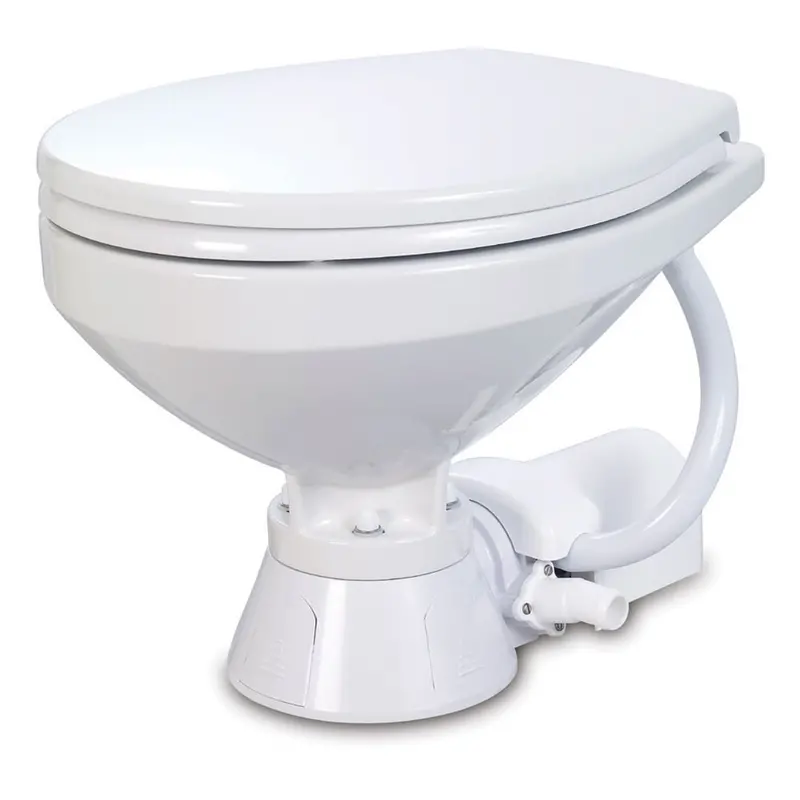 Jabsco Electric Marine Toilet - Regular Bowl W/Soft Close Lid - 12V [37010-4192] 1