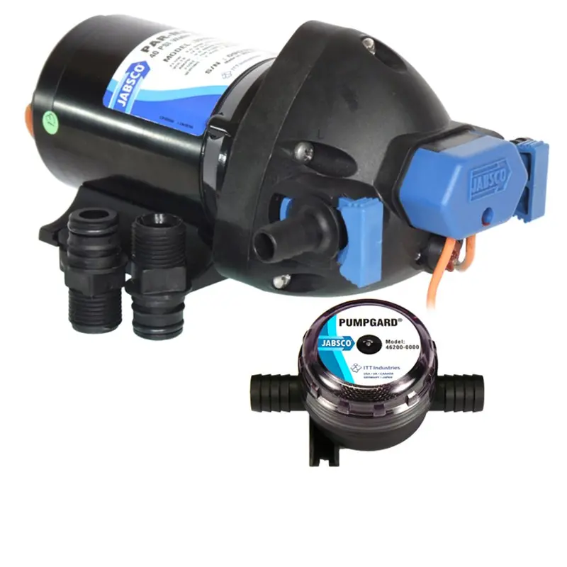 Jabsco Par-Max Shower Drain/General Purpose Pump - 3.5Gpm-25Psi-12Vdc W/Strainer [32601-0092] 1