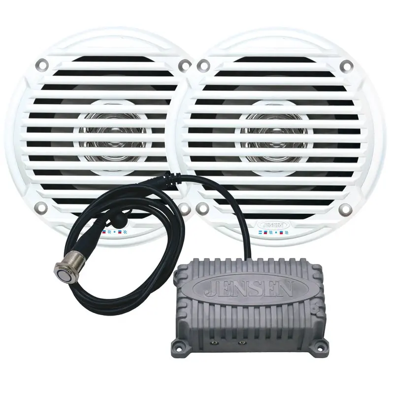 Jensen Cpm50 Bluetooth Package - Amplifier  5" Speakers [Cpm50] 1