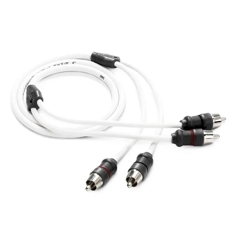 Jl Audio 2-Channel 3' Marine Audio Rca Cable - Xmd-Whtaic2-3 [010-13446-00] 1