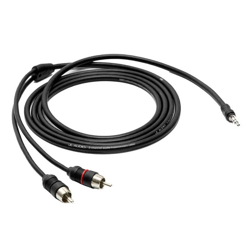 Jl Audio 2 Channel 6' Mini To Rca Audio Interconnect Cable - Xd-Minirca-6 [010-13458-00] 1