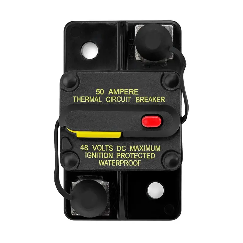 Jl Audio 50 Amp Resettable Circuit Breaker - Xmd-Mcb-50 [010-13683-00] 1