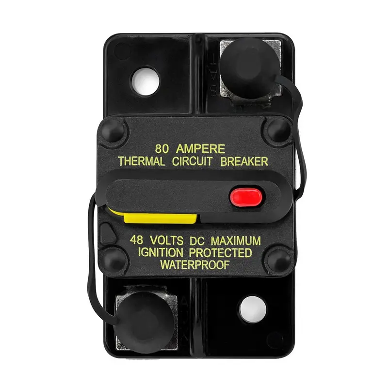 Jl Audio 80 Amp Resettable Circuit Breaker - Xmd-Mcb-80 [010-13685-00] 1