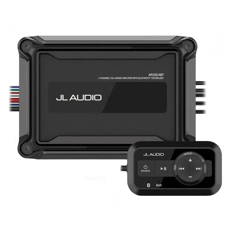 Jl Audio Ap 4 Channel Compact Marine Amplifier W/Bluetooth - Ap200/4Bt [010-03431-00] 1