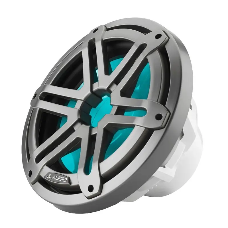 Jl Audio M3 10" Marine Subwoofer W/Grey Metallic Sport Grille  Rgb Led Lighting - M3-10Ib-S-Gm-I-4 [010-03264-00] 1
