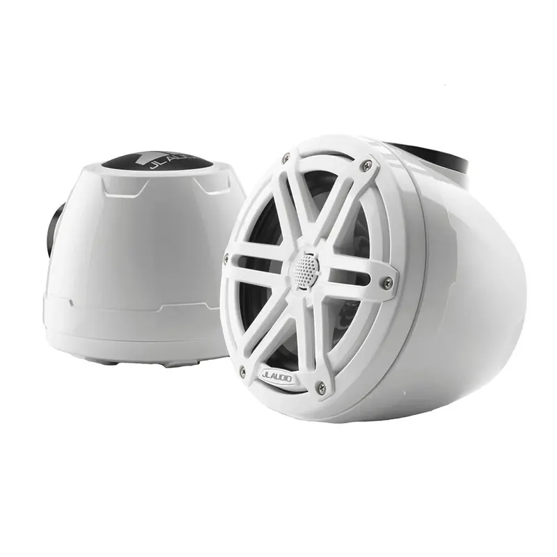 Jl Audio M3 Vex Series 6.5" Enclosed Coaxial Speakers W/White Sports Grilles - M3-650Vex-Gw-S-Gw [010-03256-00] 1