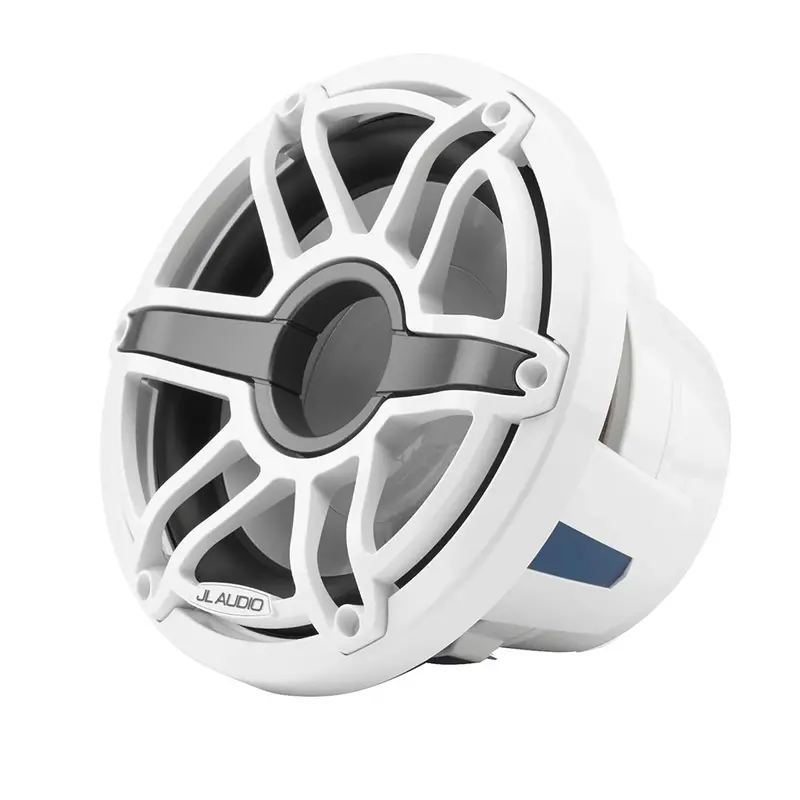 Jl Audio M6 10" Marine Infinite-Baffle Subwoofer W/Gloss White Sport Grille - M6-10Ib-S-Gwgw-4 [010-03084-00] 1