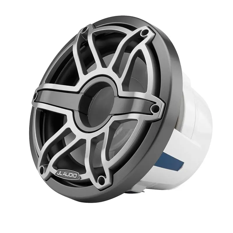 Jl Audio M6 10" Marine Infinite-Baffle Subwoofer W/Titanium Sport Grille - M6-10Ib-S-Gmti-4 [010-03086-00] 1