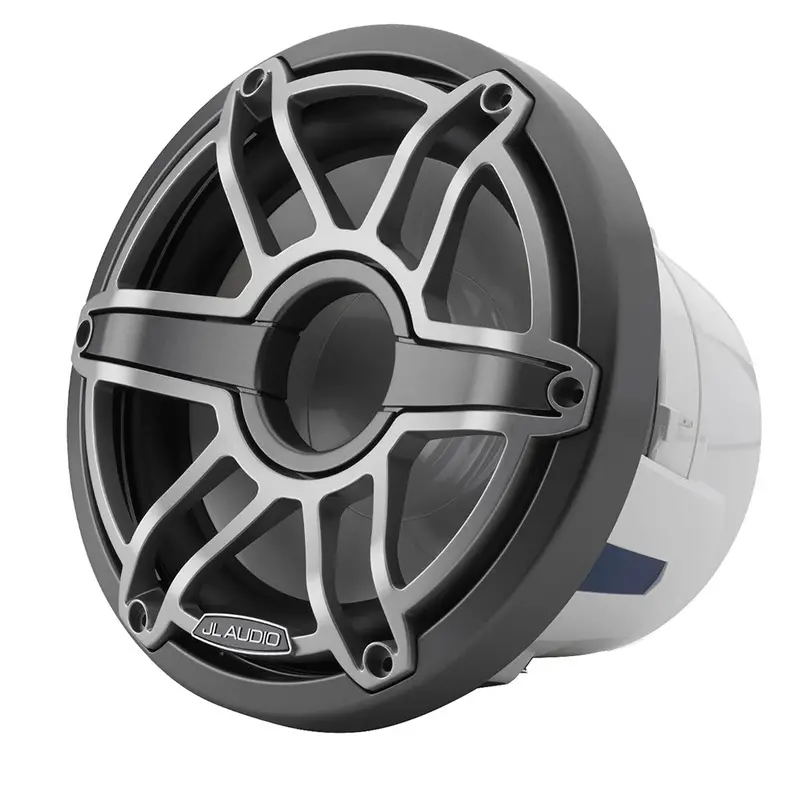 Jl Audio M6 8" Marine Subwoofer W/Titanium Sport Grille - M6-8Ib-S-Gmti-4 [010-03275-00] 1