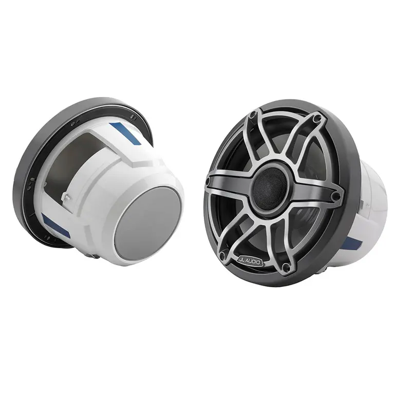 Jl Audio M6 Series 8.8" Marine Coaxial Speakers W/Titanium Sport Grille - M6-880X-S-Gmti [010-03079-00] 1
