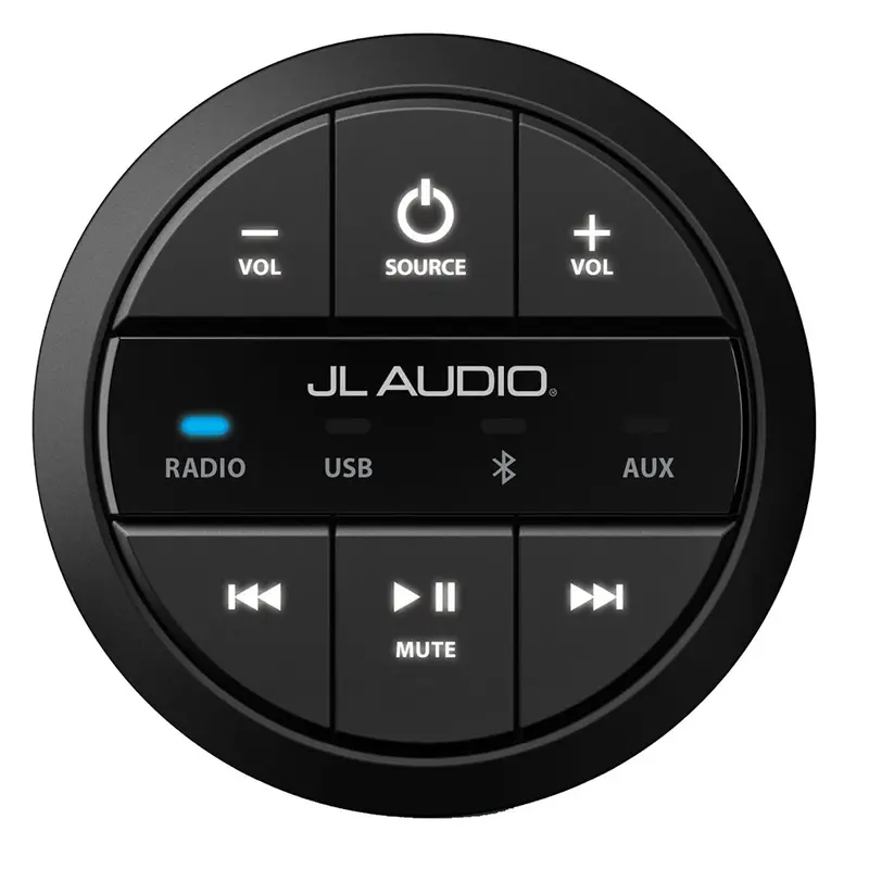 Jl Audio Mmr-20-Be Round Wired Remote F/Mediamaster [010-03131-00] 1