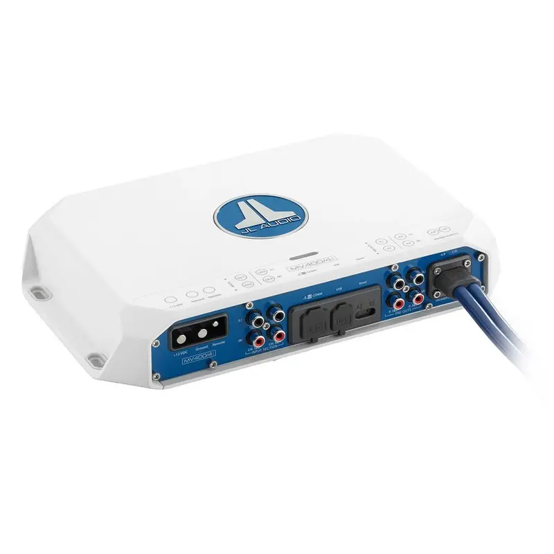 Jl Audio Mvi Series 400W 4 Channel Full-Range Amplifier W/Integrated Dsp - Mv400/4I [010-03337-00] 1
