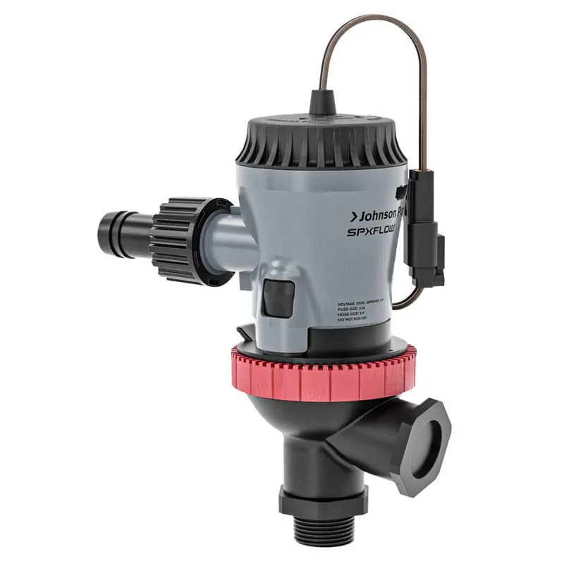 Johnson Pump Aqua O2 Twin Port 500 Gph Aerator Pump - Flex Mount - 12V [10-13649-01] 1