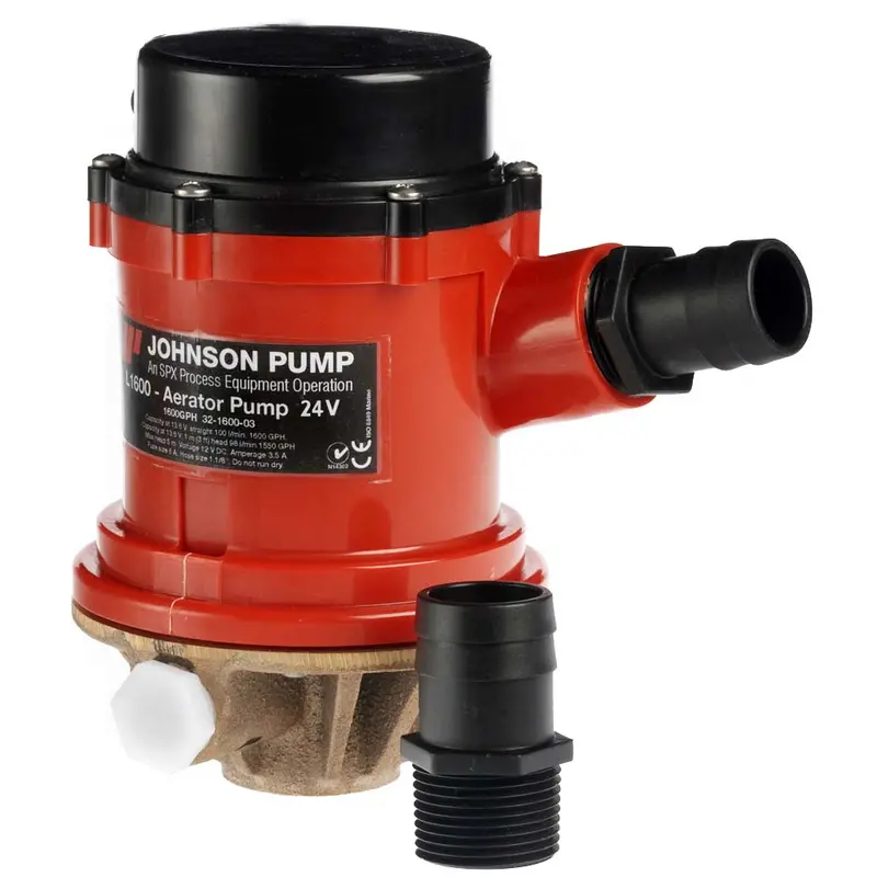 Johnson Pump Pro Series 1600Gph Tournament Livewell/Baitwell Pump - 24V [16004B-24] 1