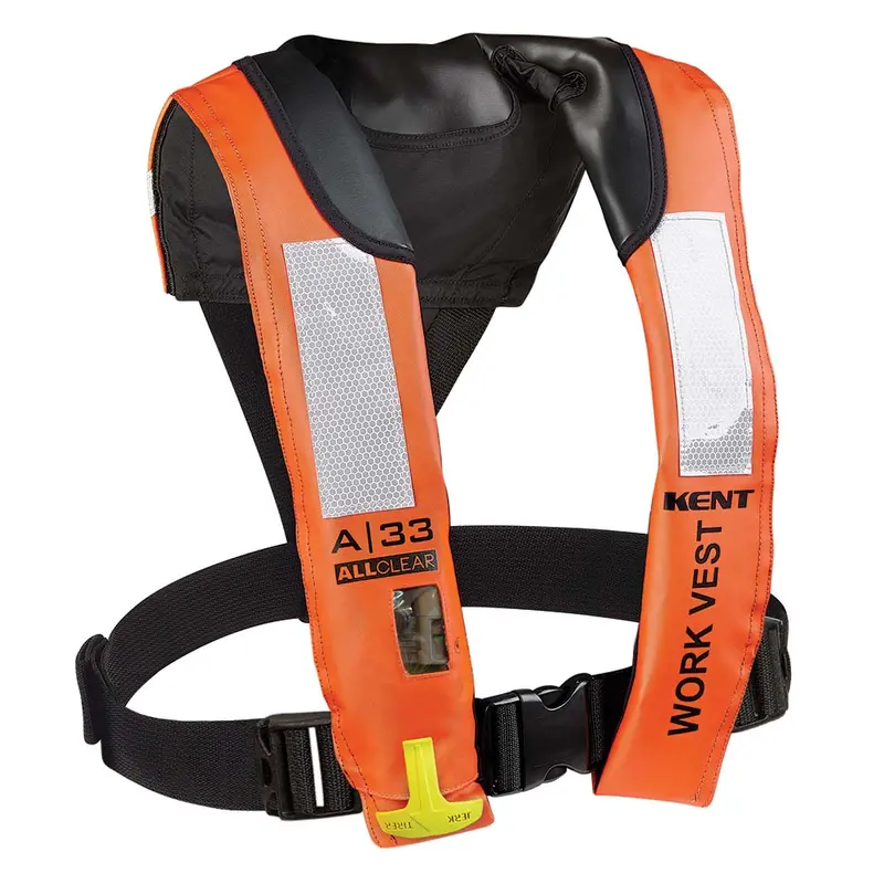 Kent A-33 All Clear Auto Inflatable Work Vest [134402-200-004-21] 1