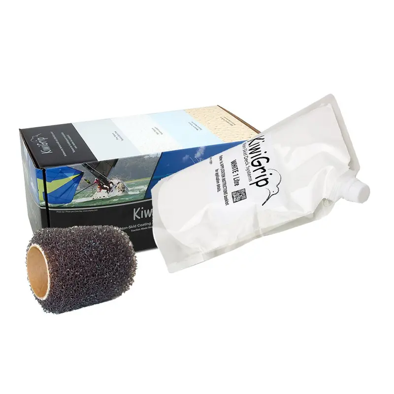 Kiwigrip 1 Liter Pouch - White W/4" Roller [Kg-1Wp-R] 1