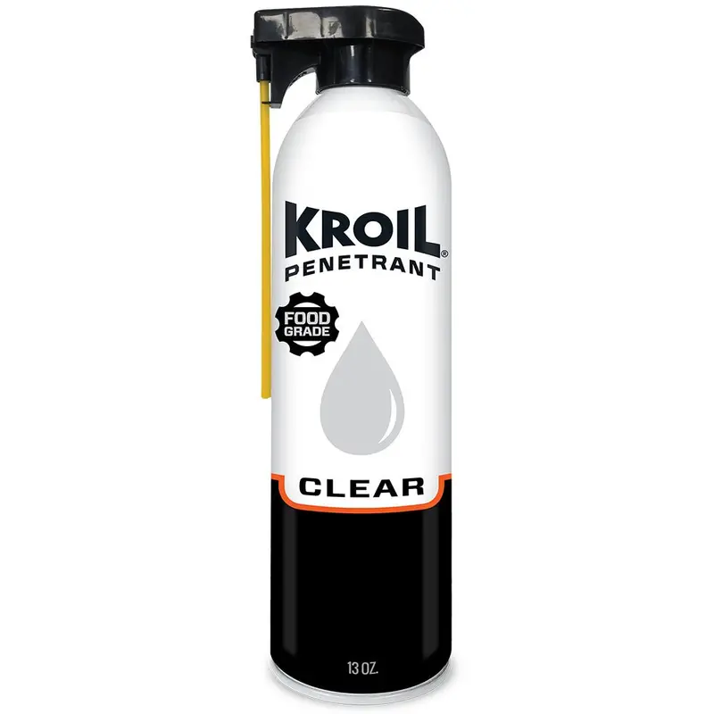 Kroil Clear Food Grade Penetrating Oil - Aerosol - 13Oz Can W/Spraytech [Cks132st] 1