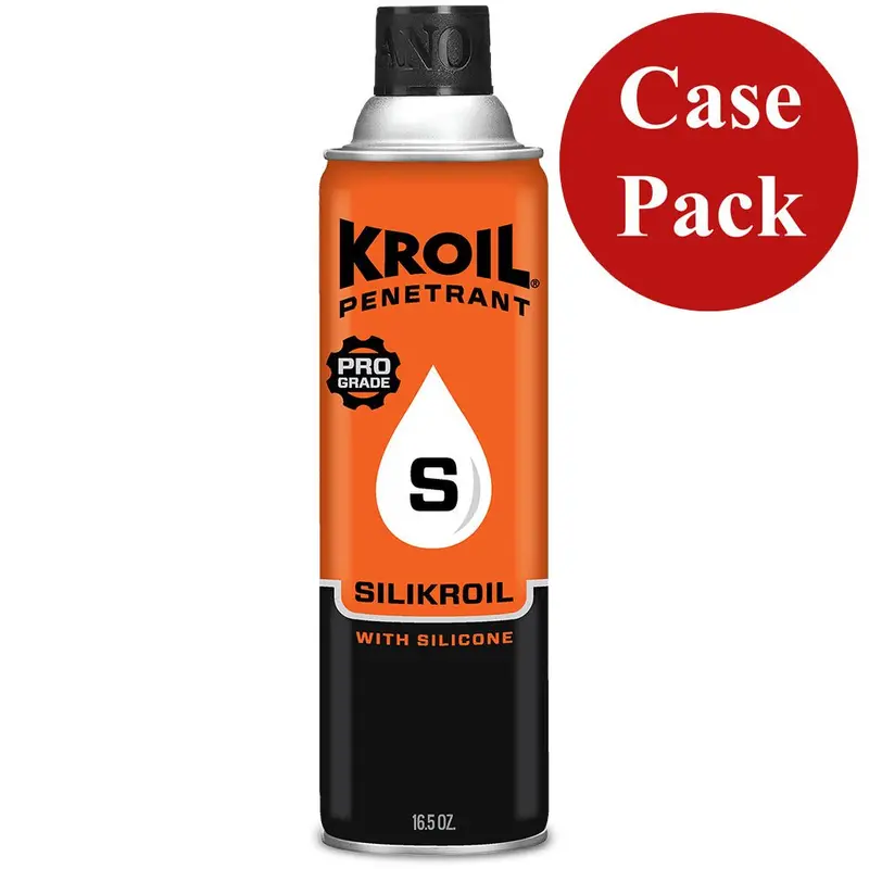 Kroil Silikroil Penetrant - Aerosol - 16.5Oz Can With Silicone *Case Of 12 [Sk162-Case] 1