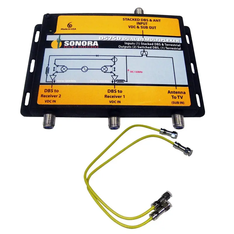 Kvh Dual Output Signal Destacker [19-0410] 1